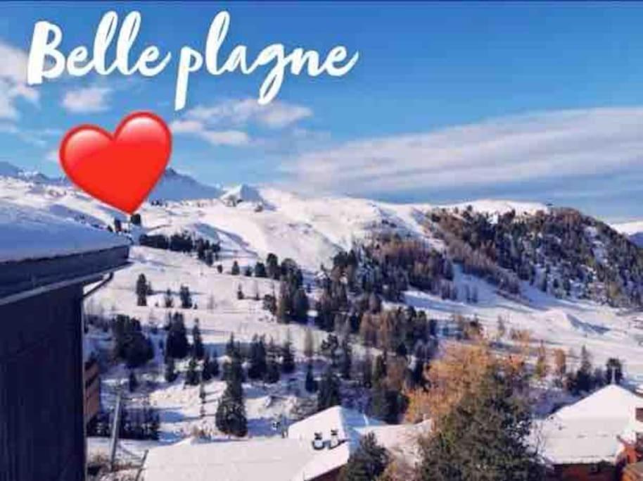 Appartement Belle Plagne Et Parking La Plagne Exteriér fotografie